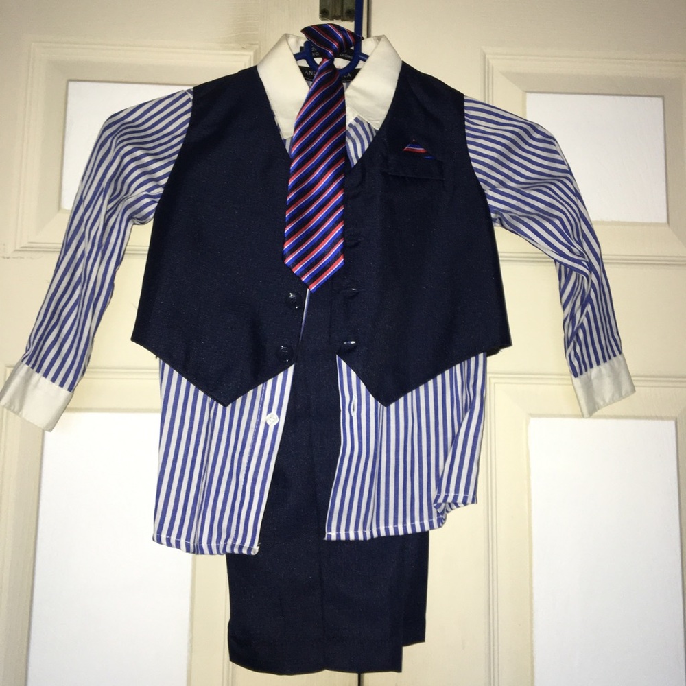 Kids 4pc suit set